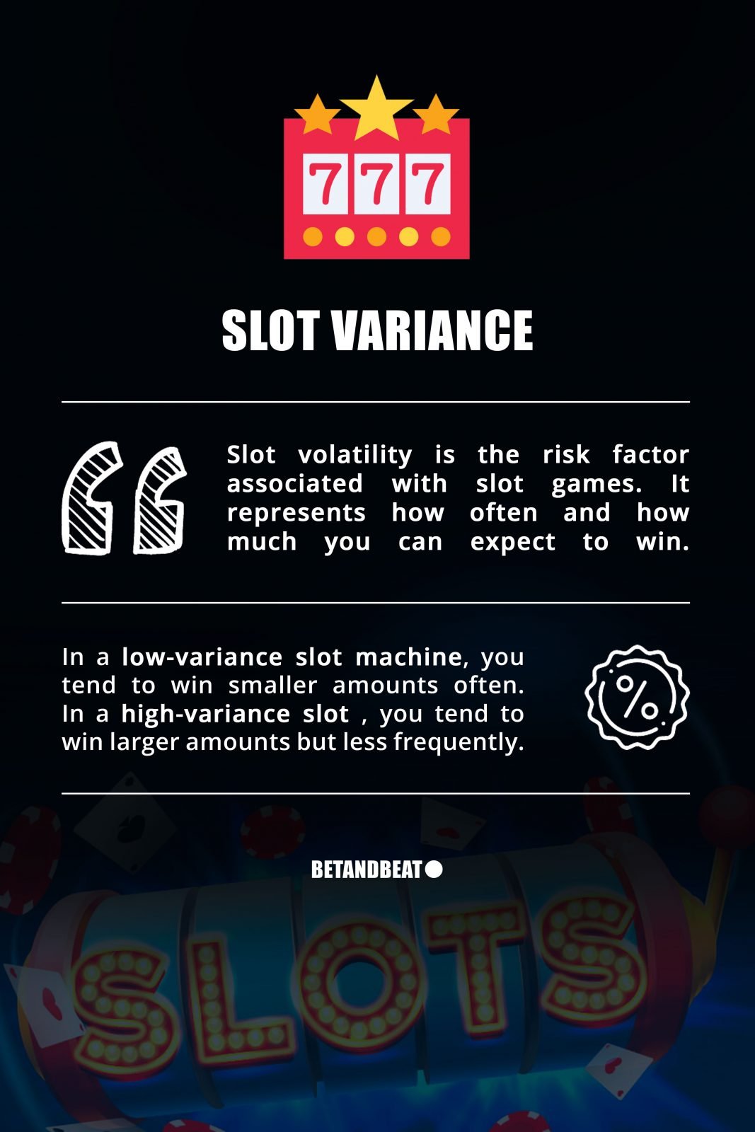 slots variance