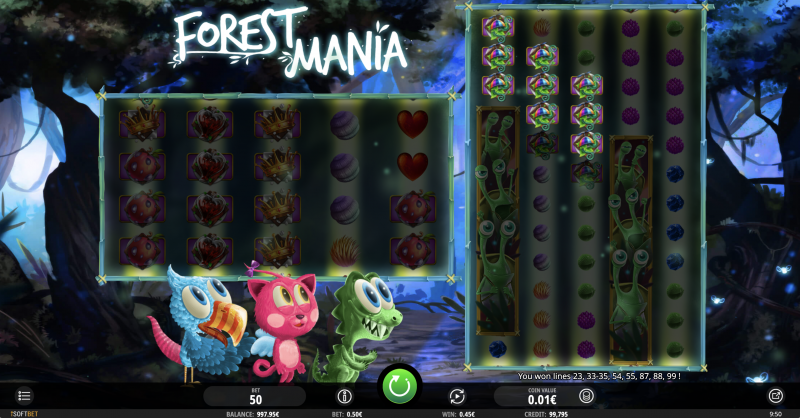 Forest Mania by iSoftBet