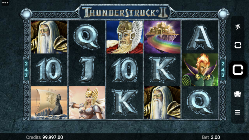 ThunderStruck II by MicroGaming